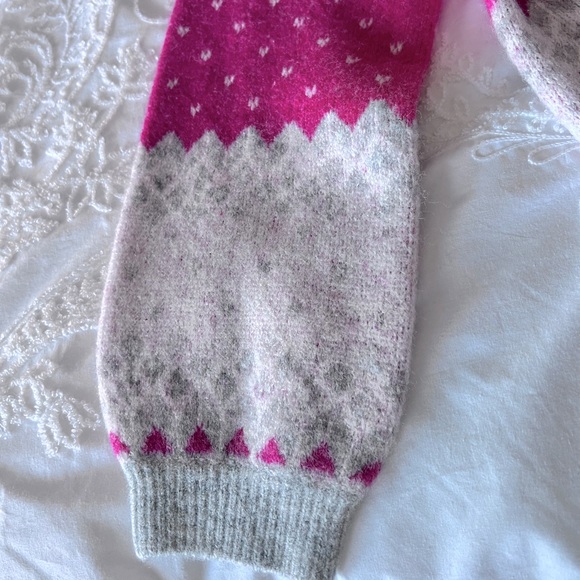 LOFT Crew neck snowflake sweater NWT - Picture 3 of 6